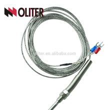 oliter e type angle bolt spring duplex industrial armoured needle-shape pressure spring fixed right angle thermocouple